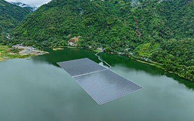 ارایه خورشیدی شناور در فیلیپین--min