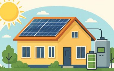 با انرژی خورشیدی هزینه برق را نصف کنید