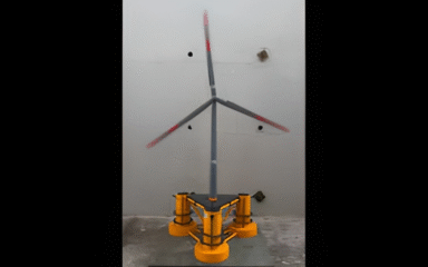 پیشرفت جدید چین در انرژی‌های تجدیدپذیر؛ راه‌اندازی پلتفرم ترکیبی خورشیدی–بادی شناور